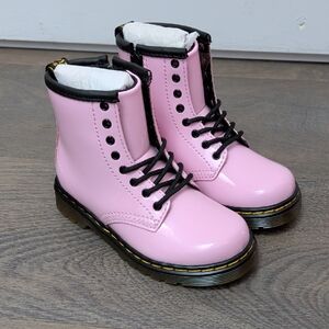 Dr. Martens Pink Kids Boots